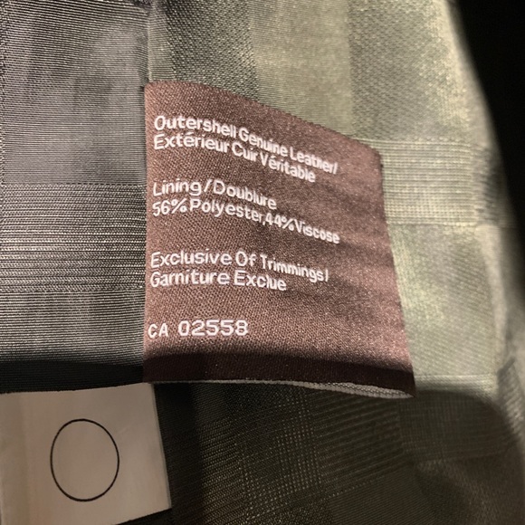 Danier Mens Leather Blazer size M - Picture 4 of 4